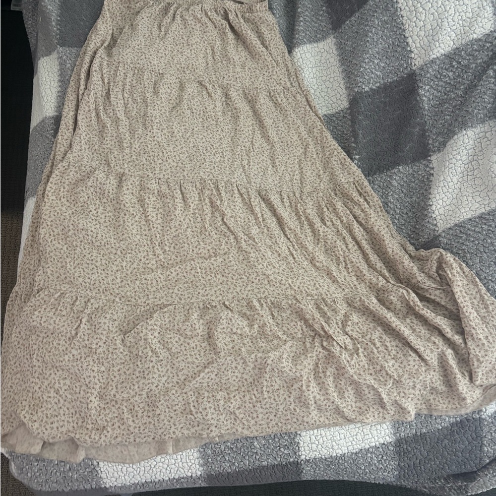 Brandy Melville Light Brown Maxi Skirt